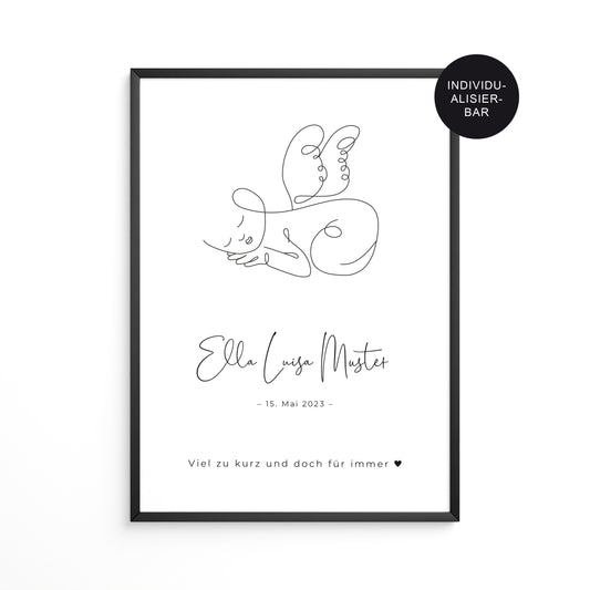 Sternenkind Erinnerung/Andenken – Fehlgeburt/Stille Geburt – Verlust Baby