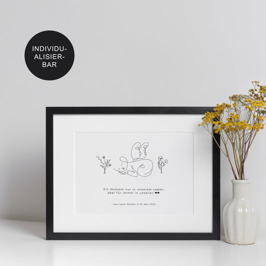 Sternenkind Erinnerung/Andenken – Fehlgeburt/Stille Geburt – Verlust Baby