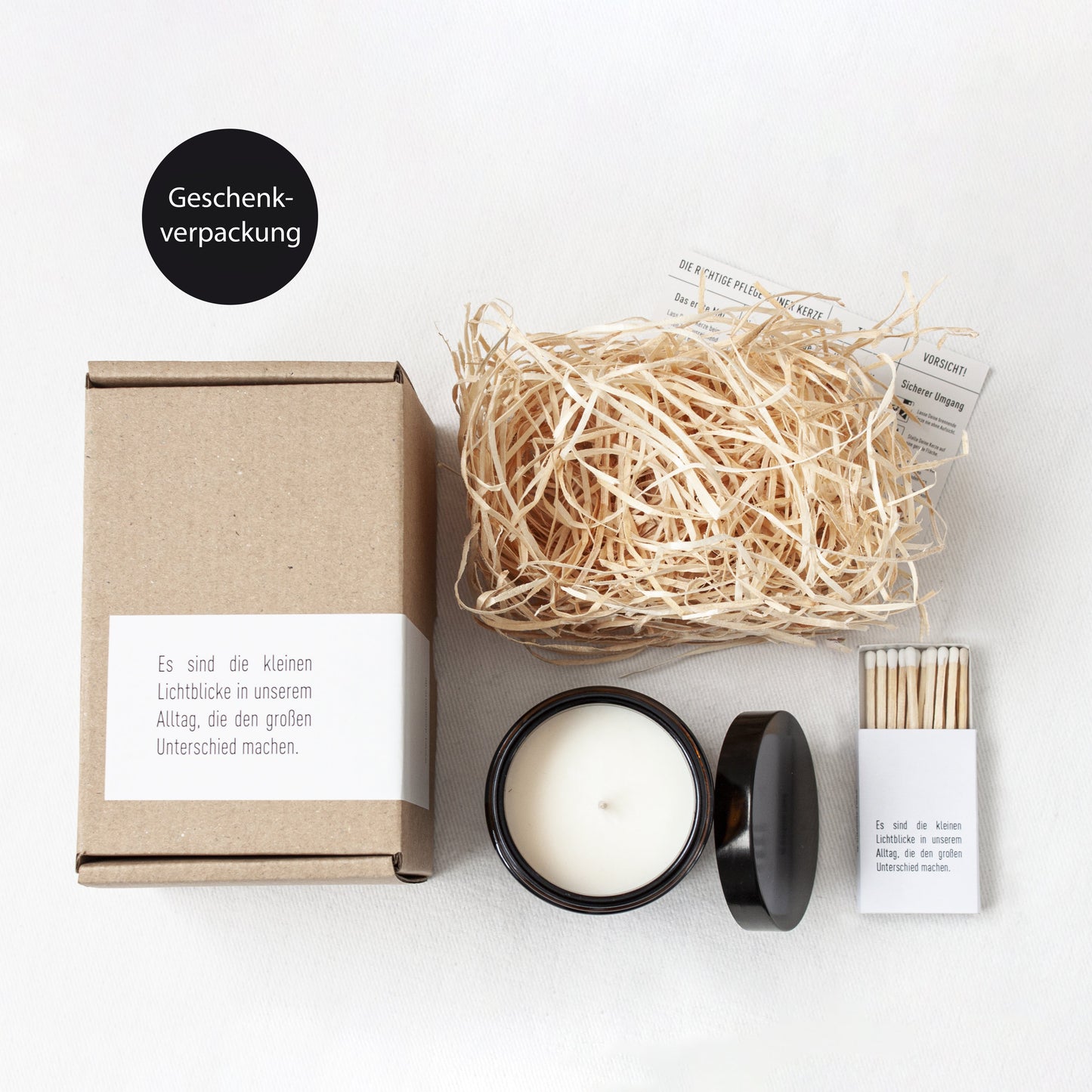 Geschenk Taufe personalisiert – Taufkerze Wiesenblumen