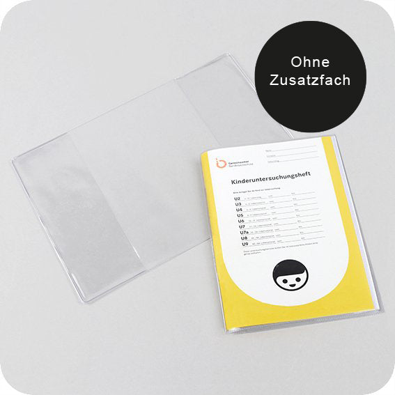 U-Heft Hülle/Impfpass Waldtiere personalisiert mit Namen – Geschenk Geburt