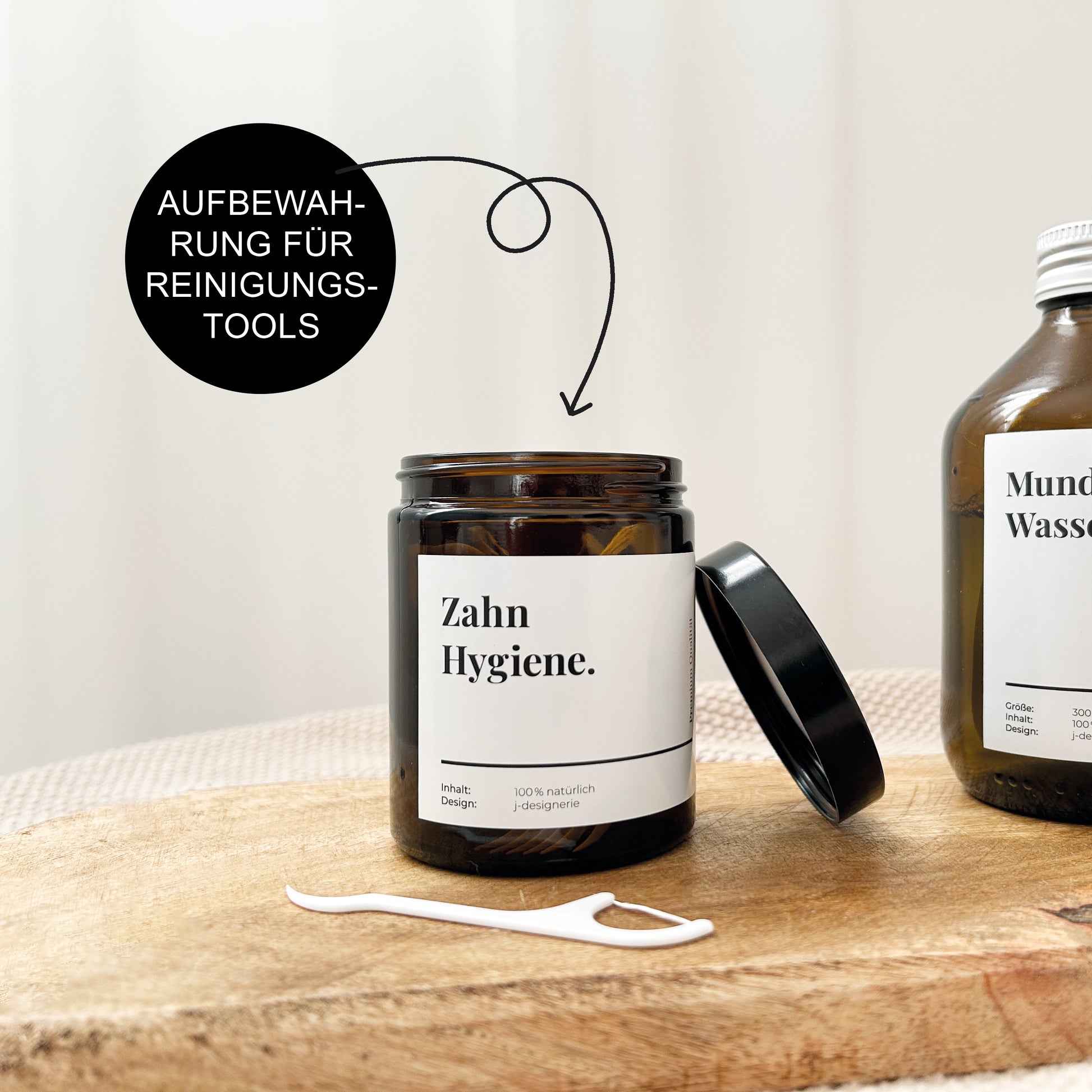 ausgefallene zähne aufbewahren Zahnseide Zahnsticks Aufbewahrung Tiegel – Bad Deko – Geschenk Idee Ei – JDesignerie